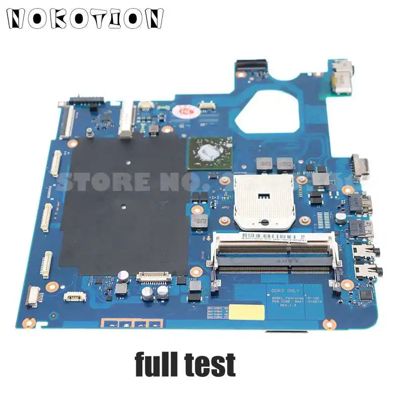 

NOKOTION BA92-08673A BA92-08673B BA41-01681A For Samsung NP305V5A 305V5A Laptop Motherboard Socket FS1 DDR3 HD7470