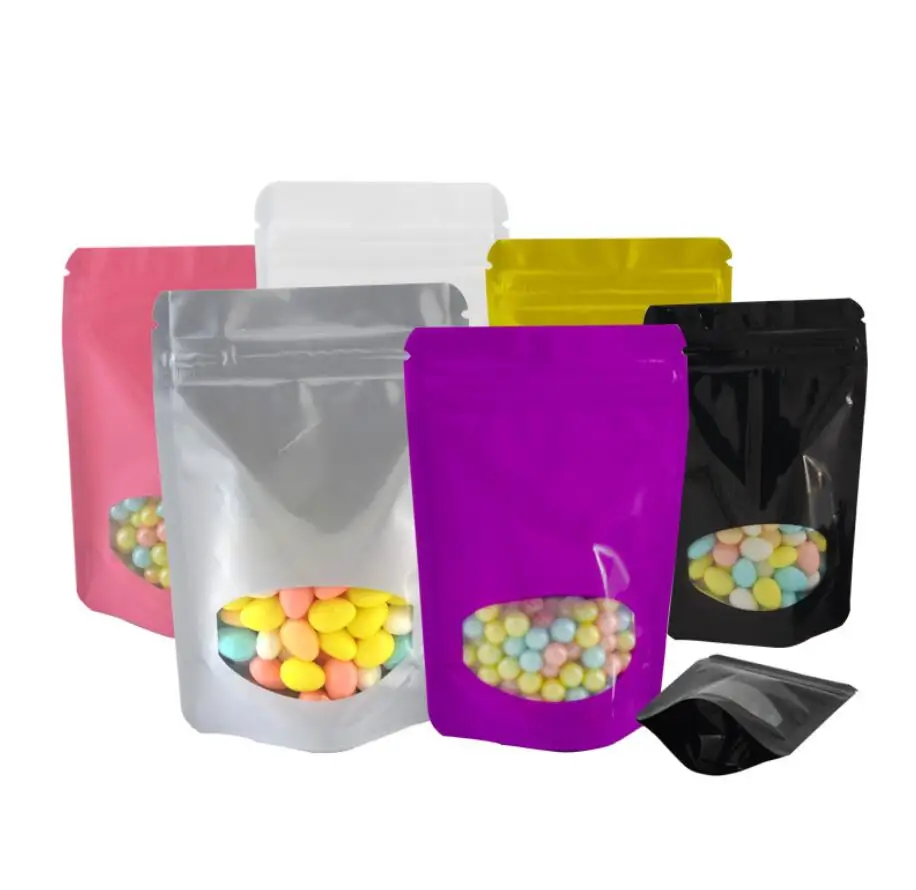 Фото Пластиковые пакеты на молнии для хранения продуктов питания конфет сушеных