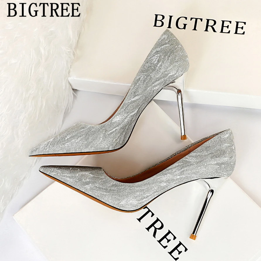 Туфли лодочки женские на высоком каблуке фетиш туфли с острым носком Роскошные