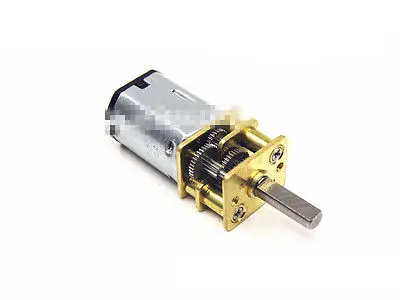 12GA-N20 GA12-N20 DC 6V Выход DC Редукторная коробка Скорость уменьшить двигатель DIY игрушечный автомобиль 3 мм Диаметр 15 об/мин-3000 об/мин