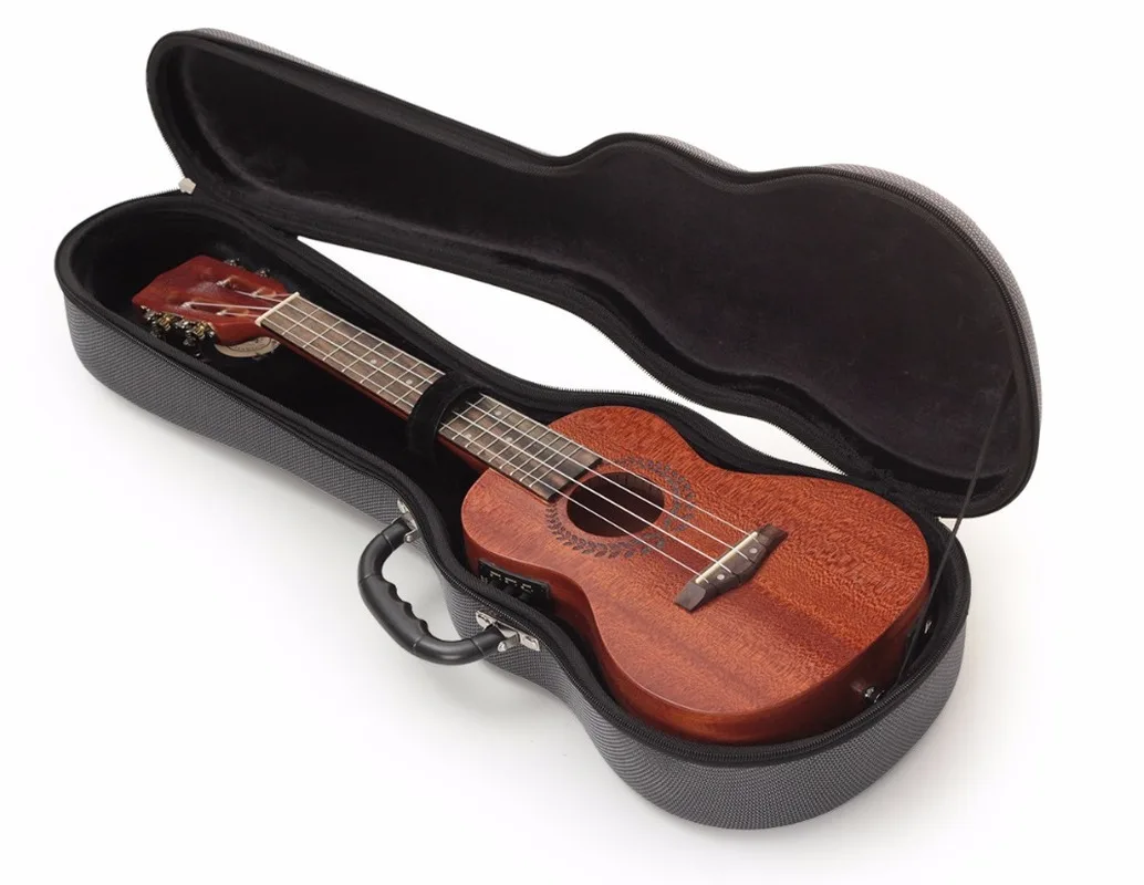 Укулеле Жесткий Чехол сумка светильник вес сопрано концертный тенор 21 23 26 дюймов