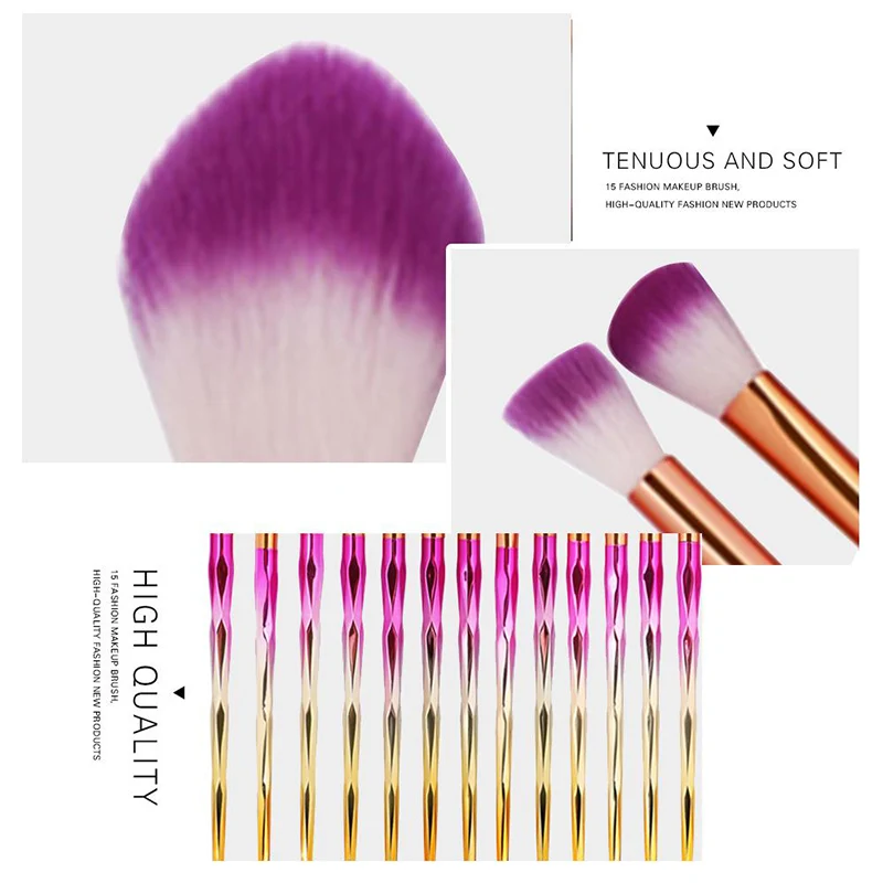 Набор кистей для макияжа из синтетических волос 10/20 шт.|Аппликатор теней век| |