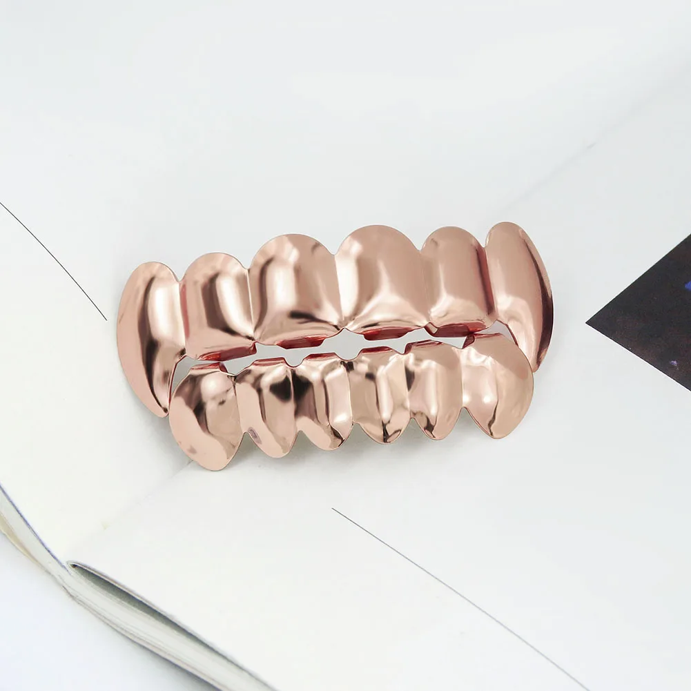 GUCY пользовательский подходят золото посеребренные хип-хоп ЗУБЫ Grillz верхней и нижней вампира зубы-клыки грили Шапки Набор с силиконовым