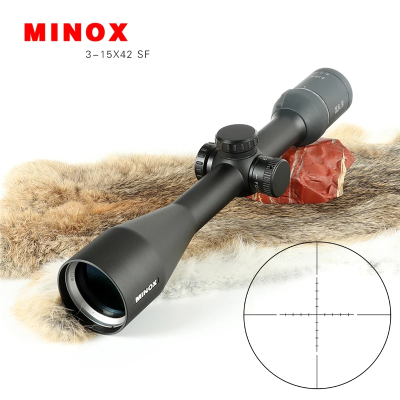 Minox ZA 5 3 15x42SF BDC 400 тактический прицел охотничьи прицелы снайперское снаряжение