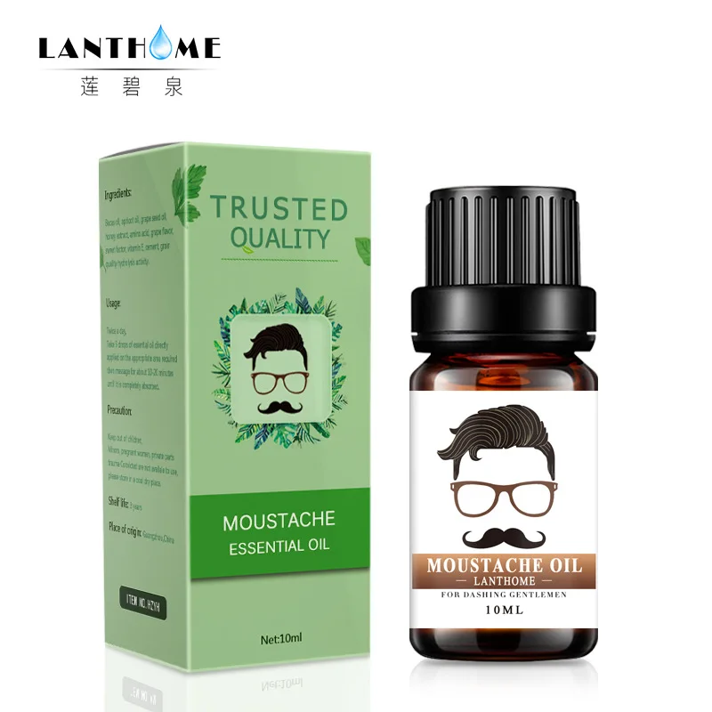 

Lianbiquan LANTHOME Beard oil Beard Oil Moisturizing and Maintaining Strong Nourishing Liquid 10ml