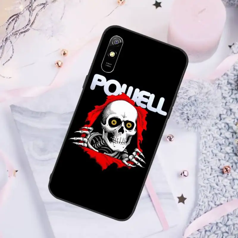 

Powell Peralta Phone Case For Xiaomi Redmi note 7 8 9 pro 8T 9A 9S Mi Note 10 Lite pro