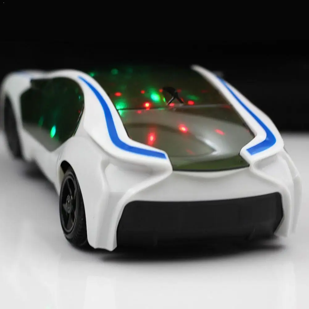 

3D Supercar Style Electric Toy With Wheel Lights Music Boys Singing Shipping Car Universal Girls Electric Kids Drop Toy Gif N9P6