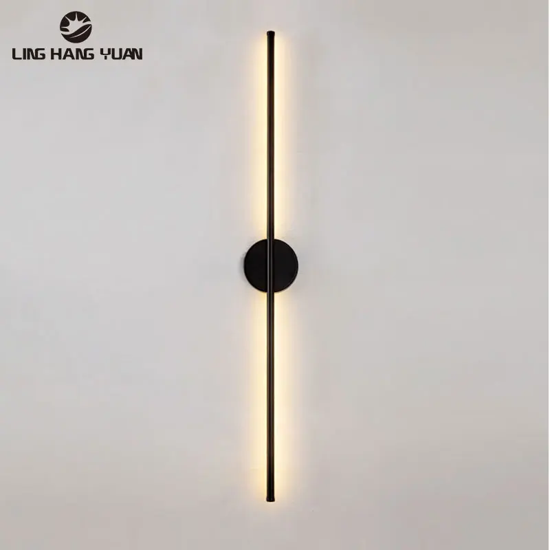 Современная светодиодная настенная лампа Бра 60 см 80 для гостиной спальни