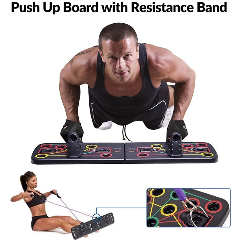 13-in-1multifunctional Bracket Push Up Rack Board Body Building Fitness Exercise Push-up Stands Training System Home Equipment | Спорт и