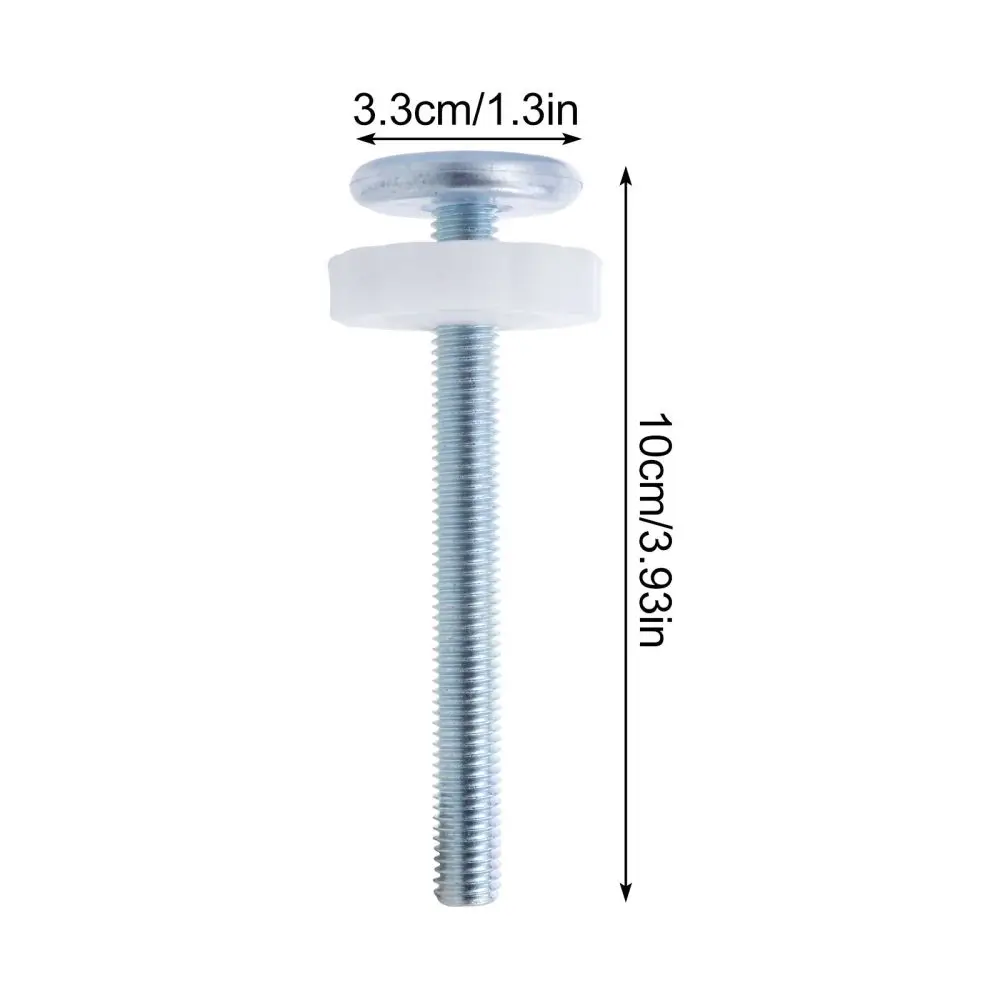 

4 Pcs Pressure Mounted Gate Threaded Spindle Rods Baby Gate Screw Bolt Hardwares