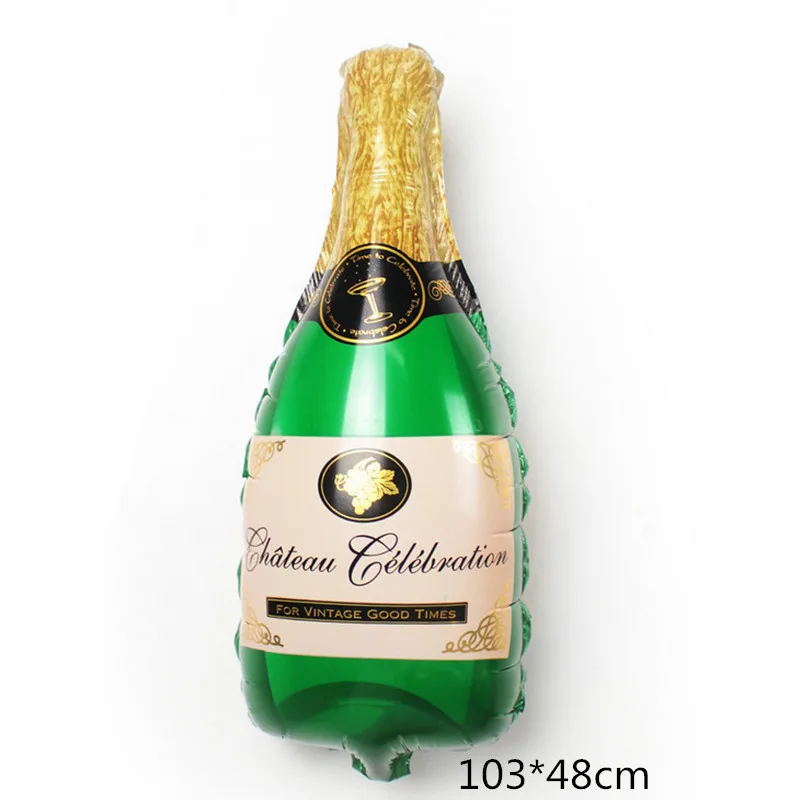 Большой Гелиевый шар бокал шампанского женское украшение для свадьбы дня