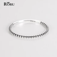 real 925 silver twist rings for women men retro thin finger ring birthday party punk style jewelry accessories 2021 new summer