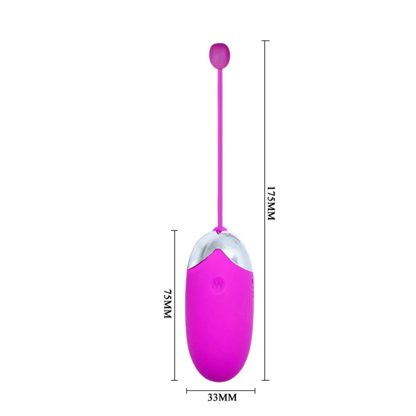 Женское вагинальное массажное вибрирующее яйцо с управлением через приложение