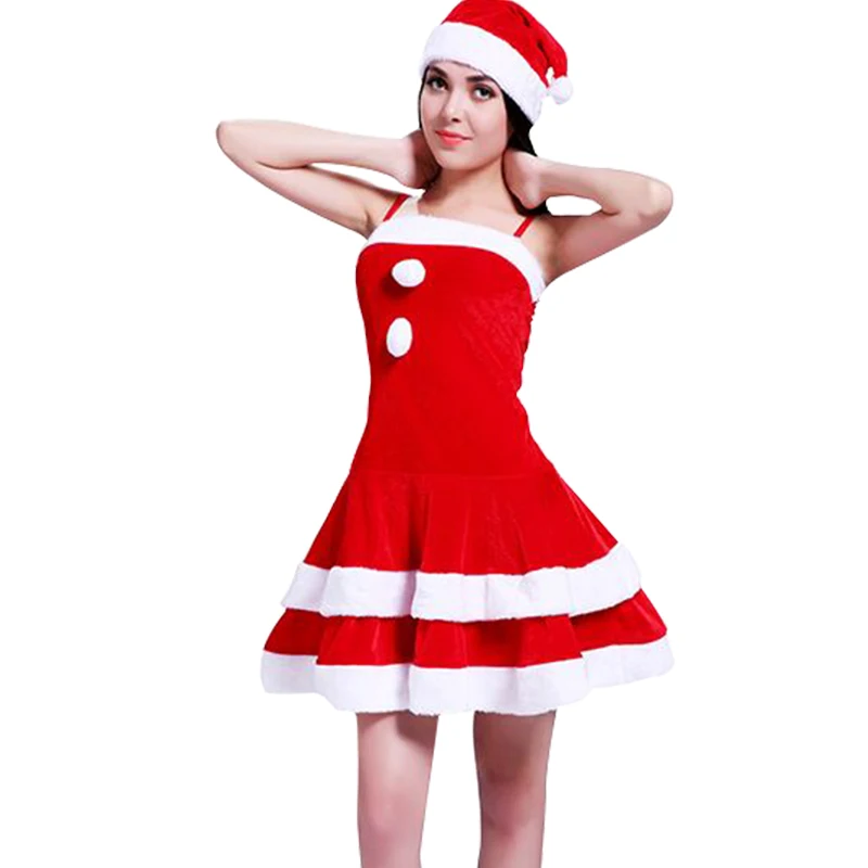 Рождественские милые женские бархатные толстовки с капюшоном Санта-Клауса