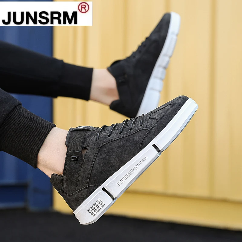 

Fashion Casual Shoes For Men Quality Flats Wear-resisting Male Sneaker Spring Autumn Light Outside Lace-up Footwear