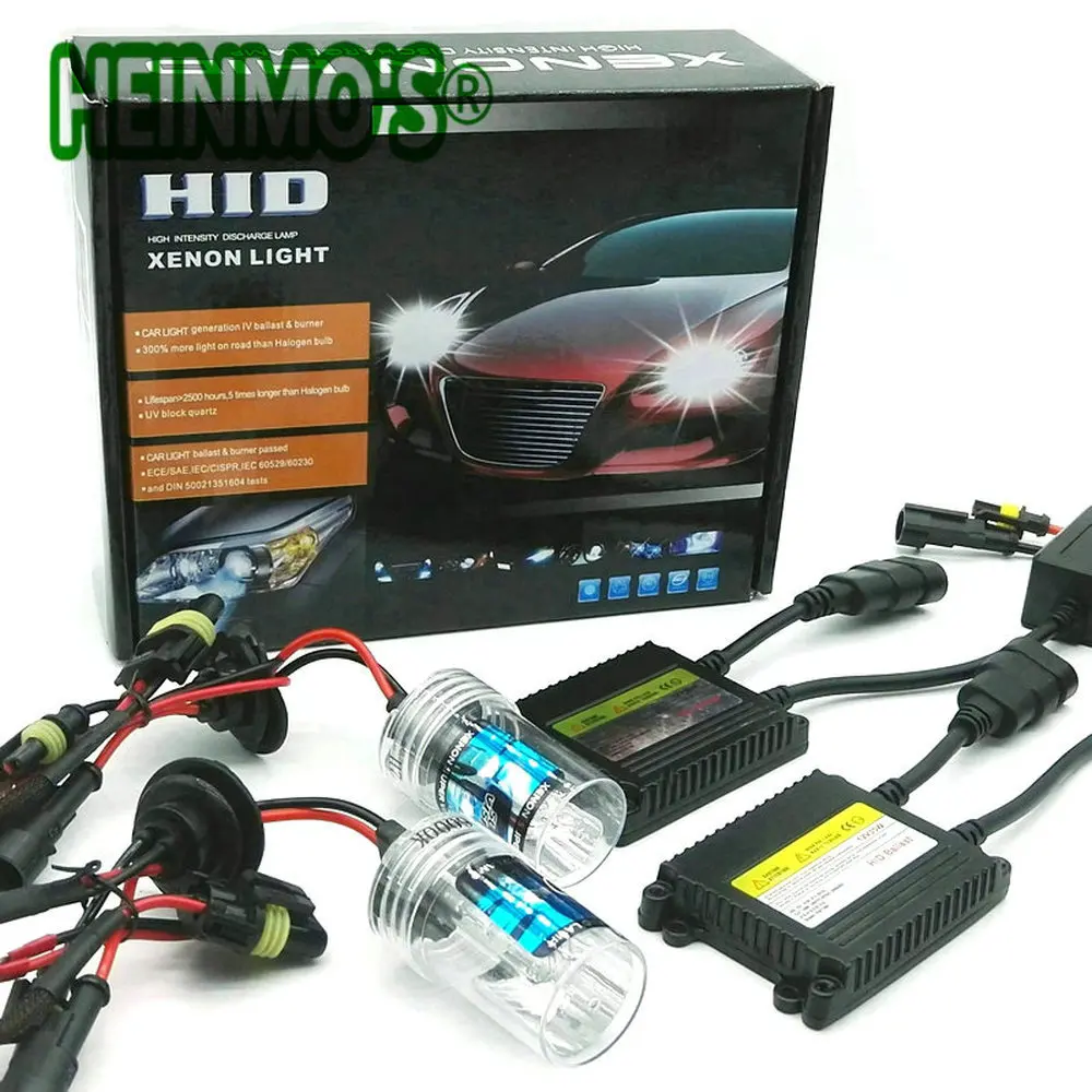 55 Вт ксенон HID H1 комплект H7 головной светильник s H11 H3 H8 H9 автомобильный H4