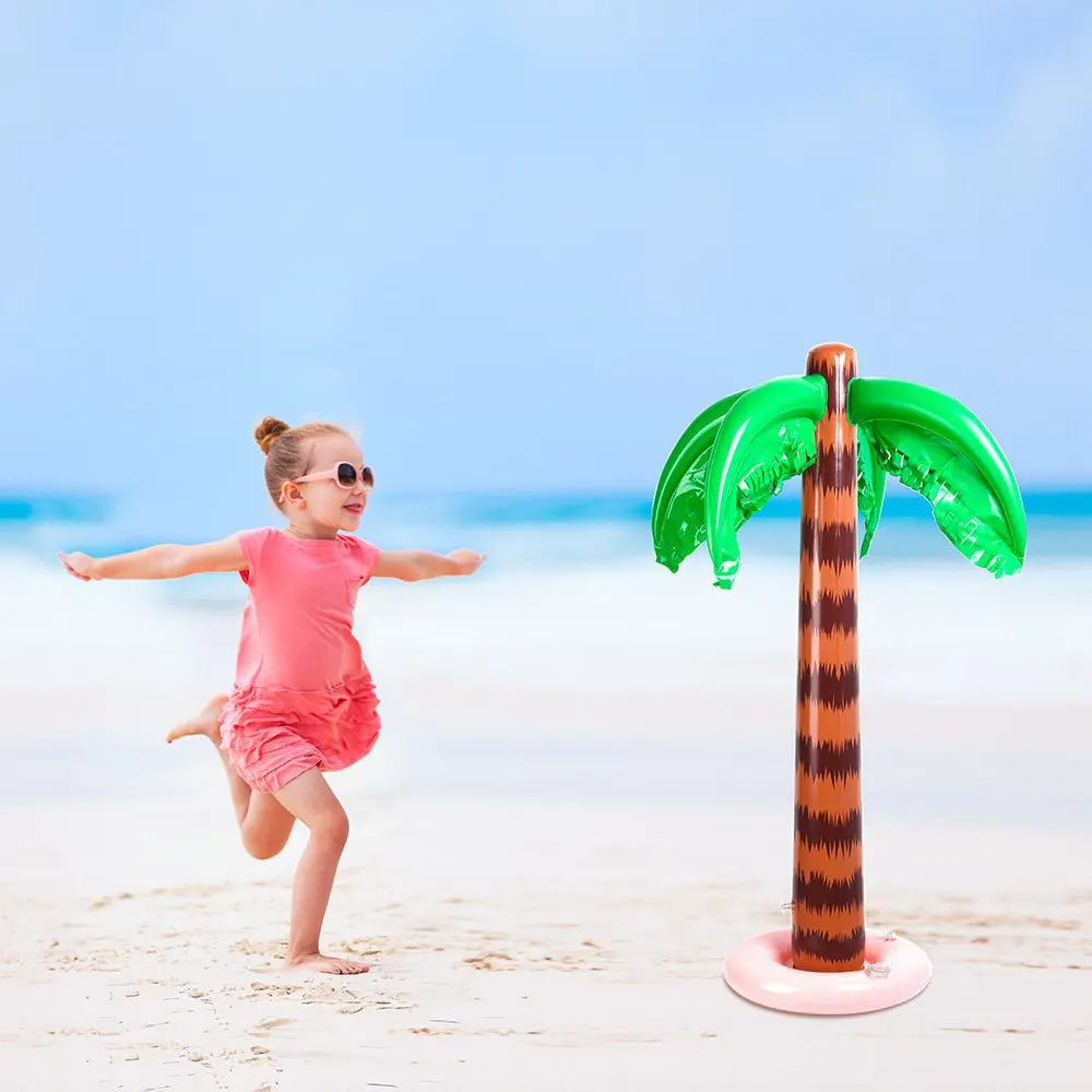 

90cm Inflatable Hawaiian Tropical Palm Tree Beach Pool Party Decor Toy Supplies European and American Inflatable Coconut Trees