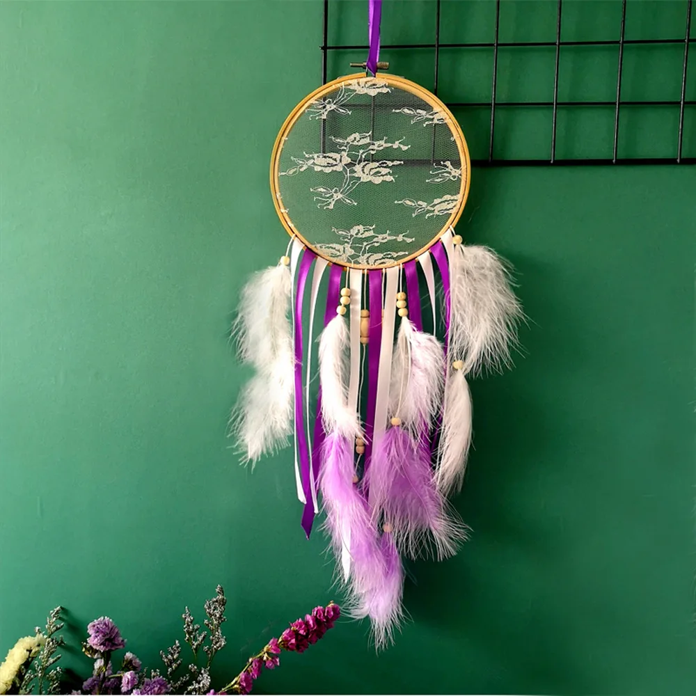 Новейший Ловец снов стиль кружева чтобы погнаться от кошмаров для девочек