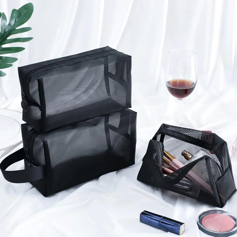 

Newest Makeup Bag Cosmetic Toiletry Bathing Storage Bag Large Capacity Wash Make Up Hanging Storage Bag Travel Bags For Bathroom
