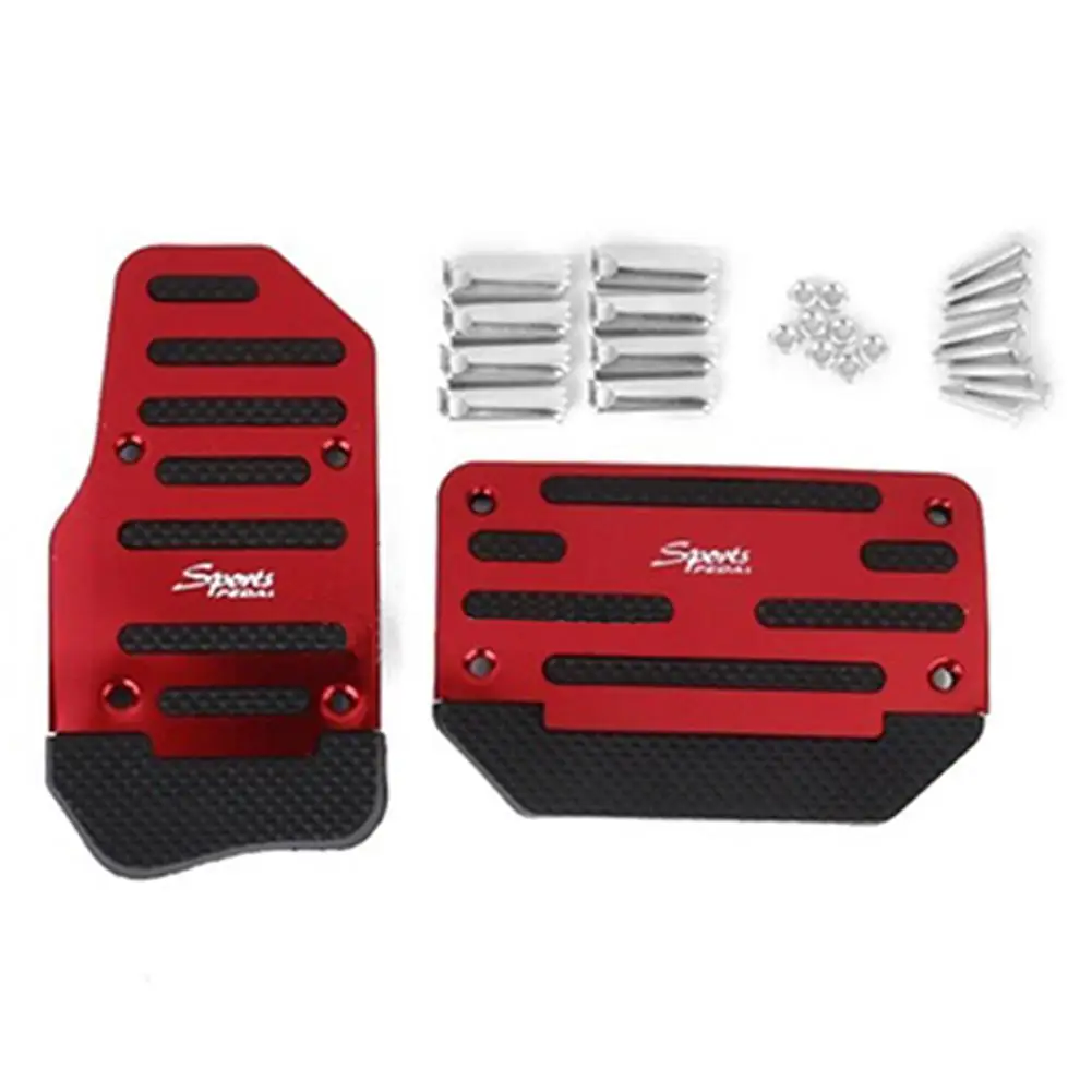 

Professional Car Non-slip Pedal Manual Car Brake Clutch Accelerator Alloy Antiskid Foot Treadle Accessories Supplies Products