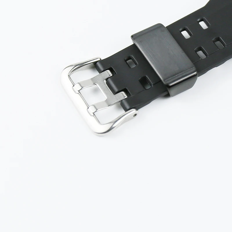 Watch accessories resin strap pin buckle metal buckle for Casio G-SHOCK watches GW-9400 men and women silicone soft sports strap