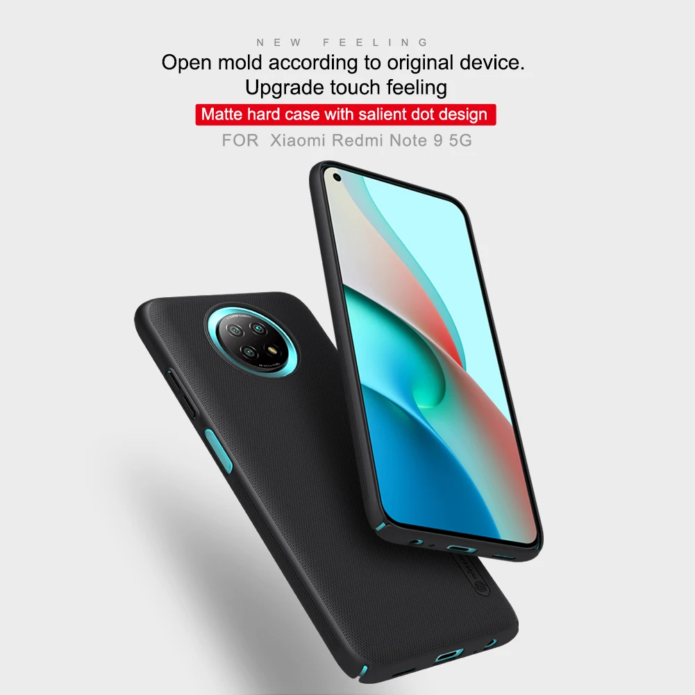 Для Xiaomi Redmi Note 9T 5G чехол Note9T корпус Nillkin слайд защитный для камеры из мягкого ТПУ