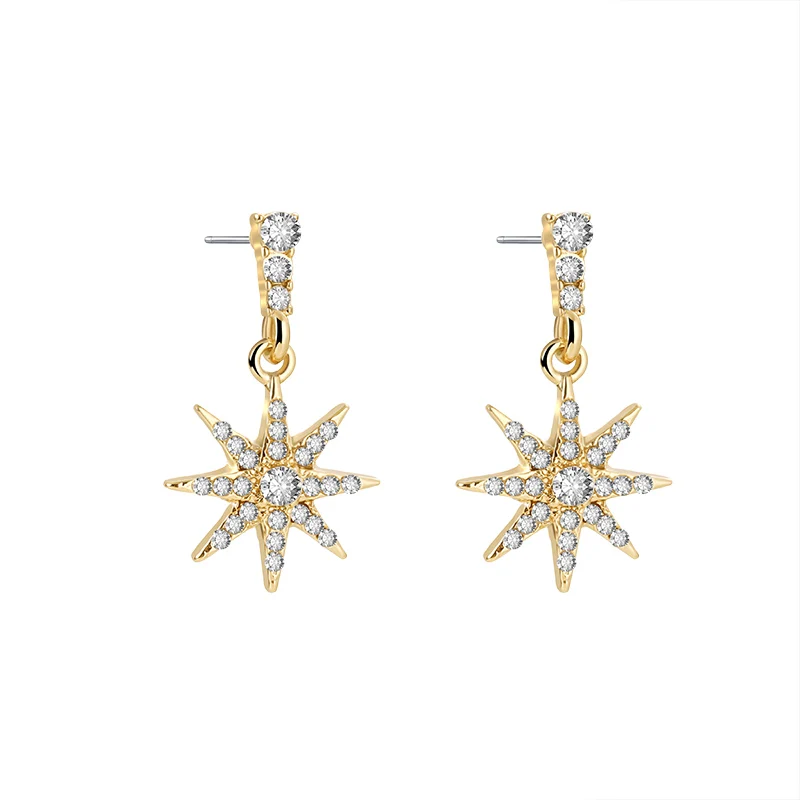 

Kpop New Flower Earrings For Women Korean Style Cute Girl Zircon Stud Statement Earrings Fashion Jewelry 2020 Gift