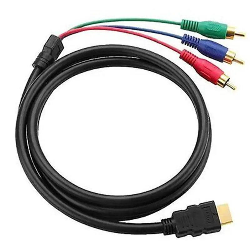 Новое поступление 2019 совершенно новый кабель HDMI-3 RCA переходник с вилкой аудио