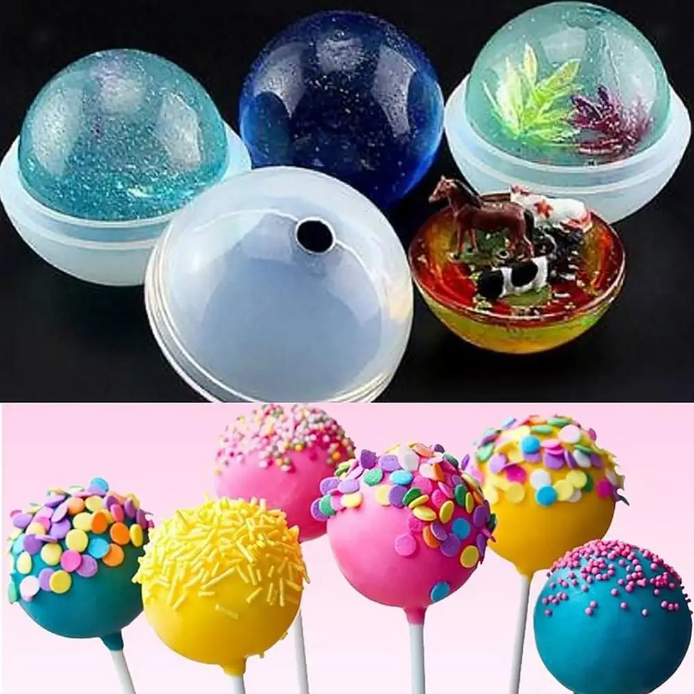 5 размеров стерео сферическая силиконовая форма для украшения торта инструменты