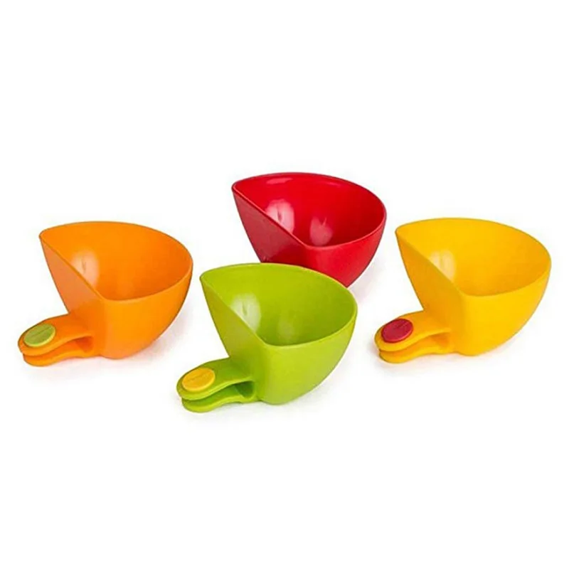 

Colorful Sauce Dish Small Clip Seasoning Dishes Kitchen Clips Bowls Assorted Sugar Salad Tomato Paste Clip Cup Bowl Tableware