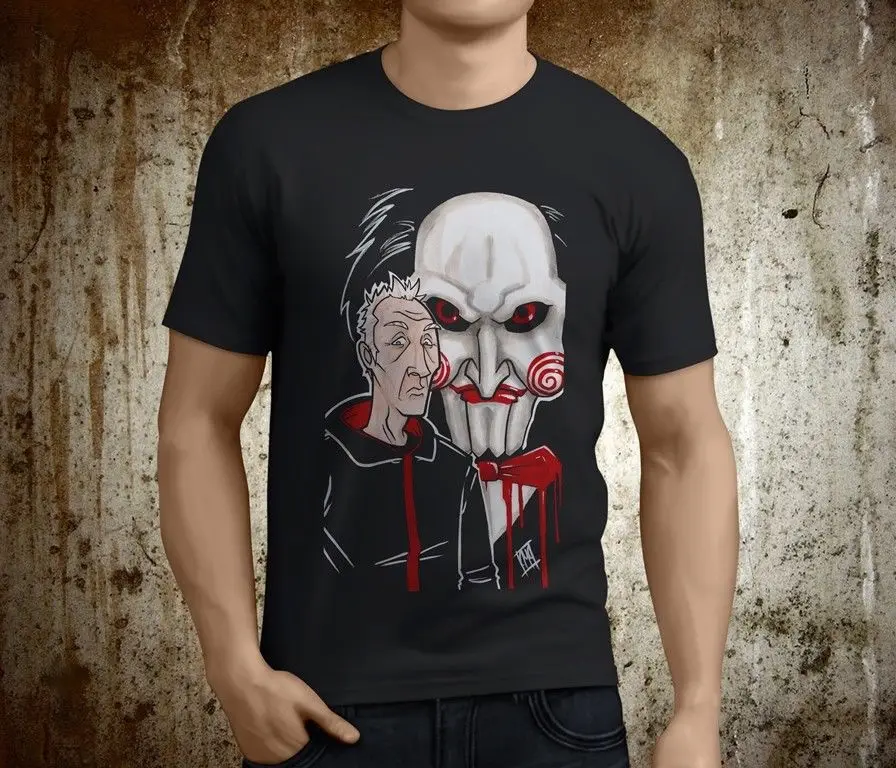 Новинка популярная мужская черная футболка с картинкой Загадка|Мужские