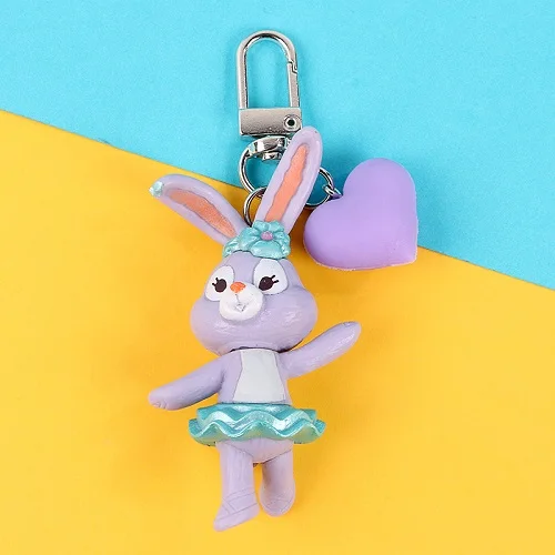 Мультфильм Stellalou Rabbit Duffy медведь кукла брелок Подвеска для женской сумки