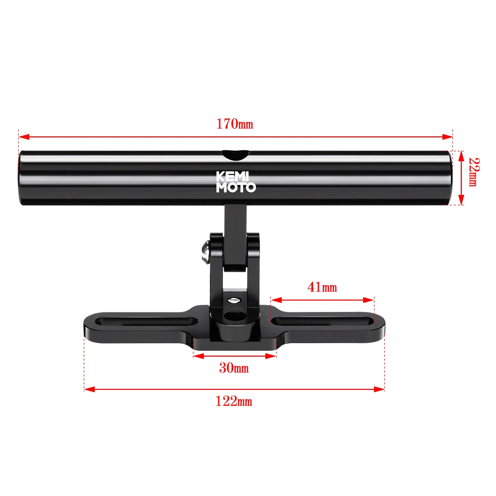 

For MT09 MT07 Universal Multi-function Motorcycle Phone Holder For BMW R1200GS Phone Holder Bracket Extension Adjustable Stand
