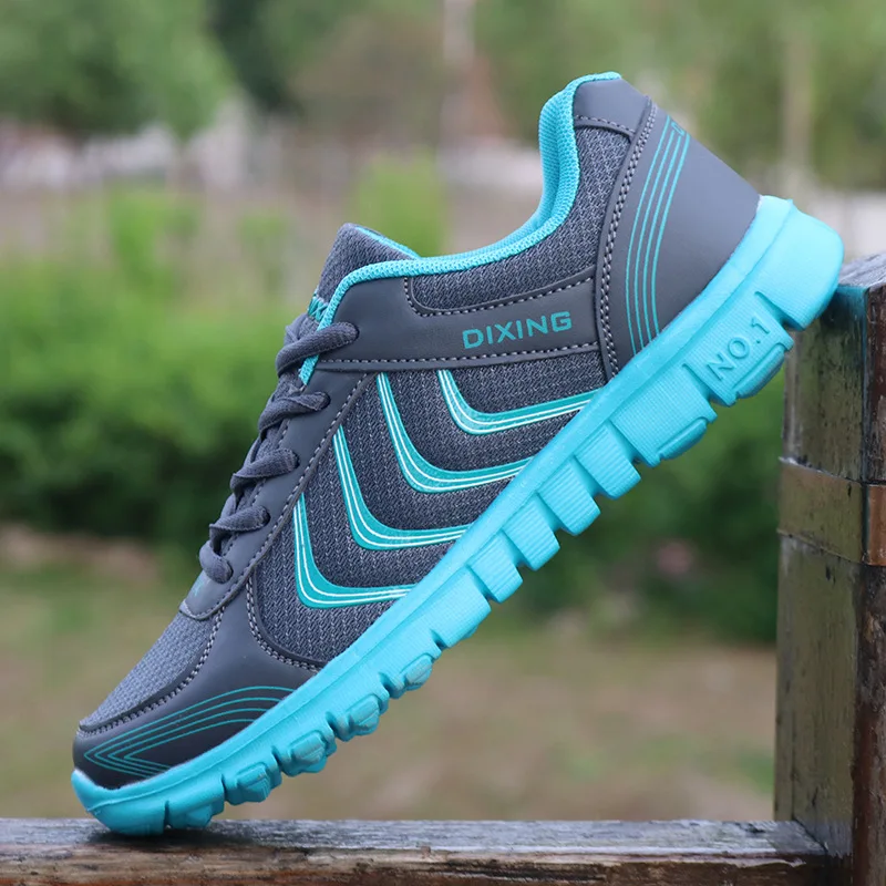 

Womens Sneakers 2020 New Running Shoes Breathable Mesh Shoes Men's Sports Shoes Color Sports Shoes Lace-Up Couple Shoes NVX97