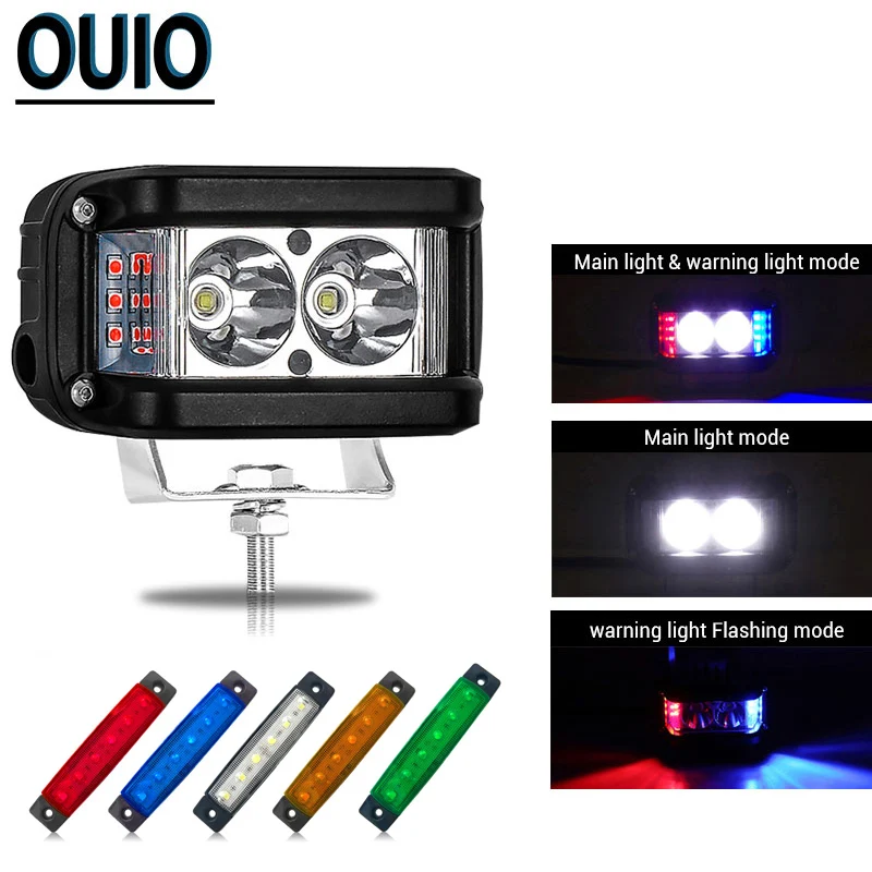 20 Вт вспышка светильник светодиодный рабочий бар автомобилей 4x4 ATV Грузовик