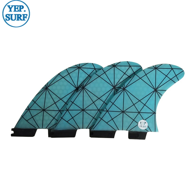 Двойные вкладки 2 L размер доска для серфинга синий цвет сотовые ласты три