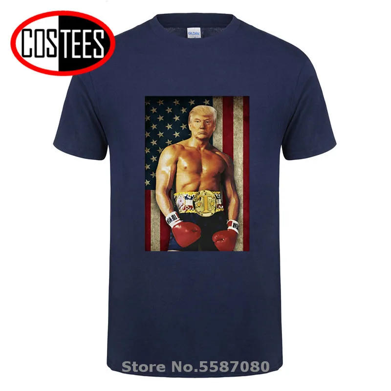 Rocky summer Balboa style Дональд Трамп 2020 футболка для мужчин чемпионат США президент
