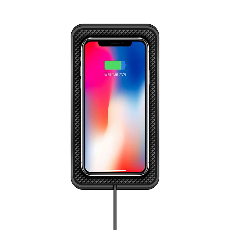 

Fast Mobile Phone Charger For iPhone X 8plus XR 11 Pro Samsung s9 10W QI Universal Car Wireless Charging Board