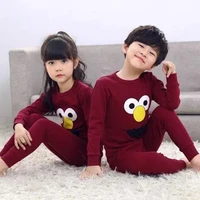 kids sleepwear children cotton sets cartoon homewear pajamas set for boys girls nightwear 6 13 years old teenage clothes