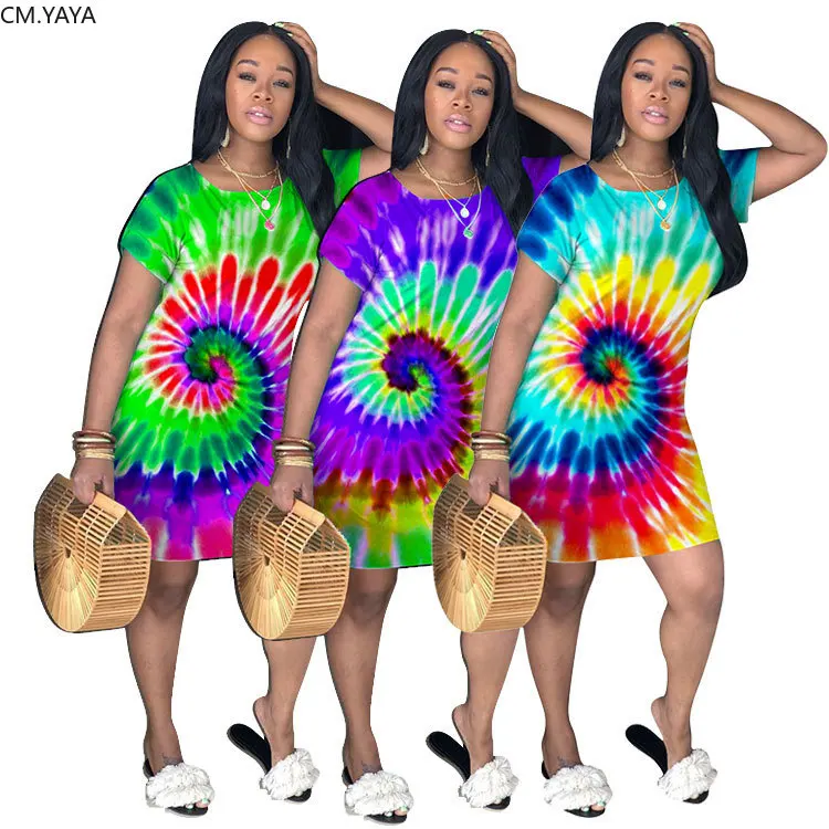 Женское облегающее мини платье с круглым вырезом и коротким рукавом|Женские