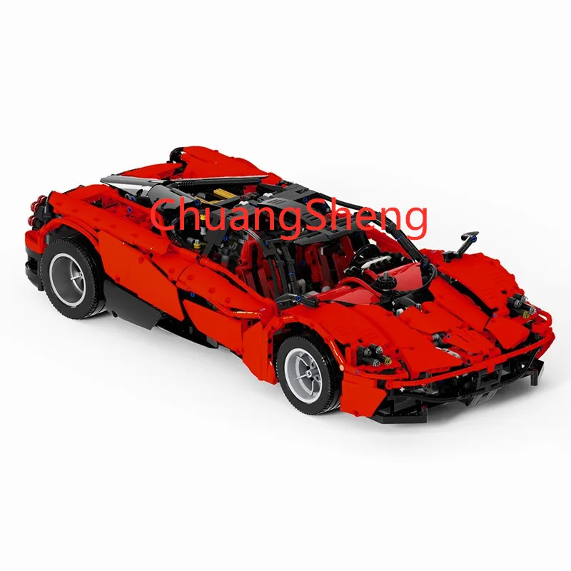 Технология строительный блок moc 31944 Гоночная машина спортивный автомобиль монтаж