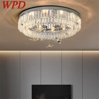 wpd ceiling light postmodern luxury crystal lamp fixtures led home for living dining room