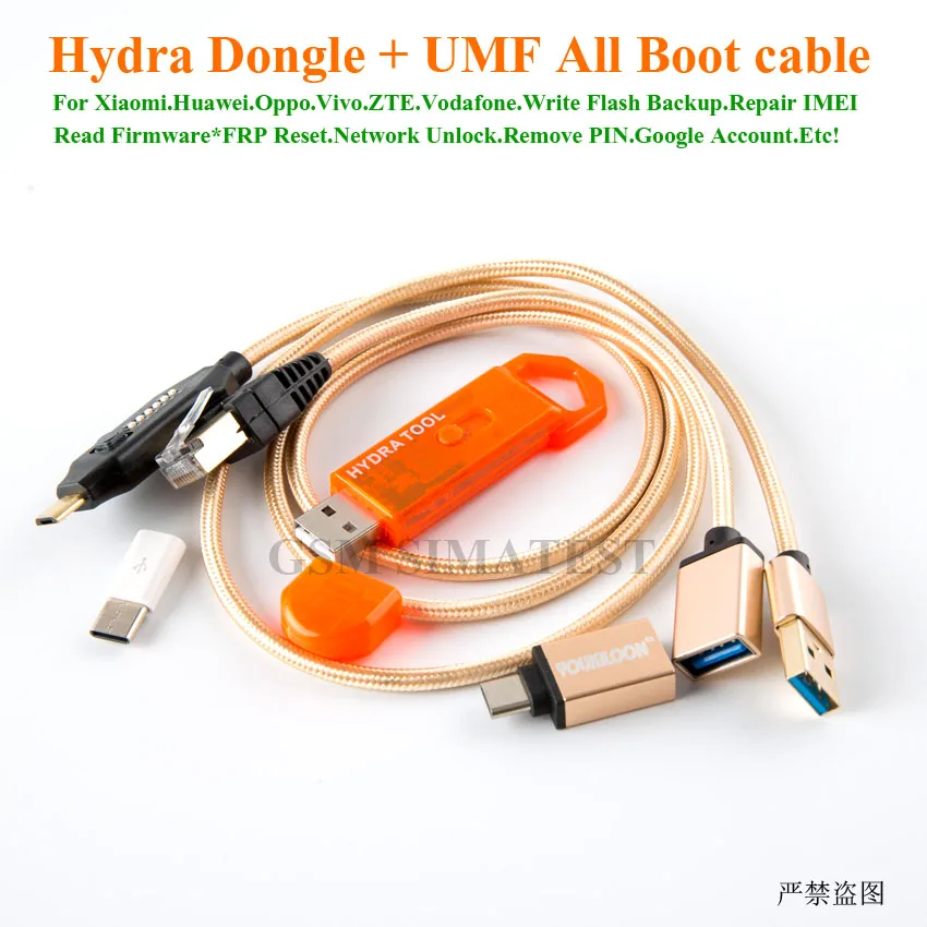 Оригинальный гидро инструмент ключ для телефона чтение вспышки запись Ремонт IMEI