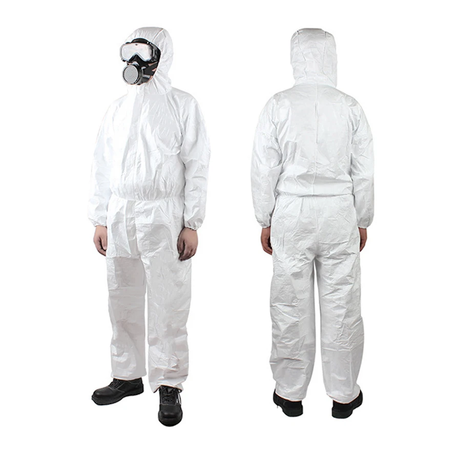 Промышленная распылительная краска 1422A защитный костюм для одежды одноразовое