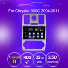 2 din автомагнитола мультимедийный плеер для Chrysler Aspen 300C 2004 2005 2006 2007 2008 4 ядра Android 11 WIFI Bluetooth 2.5D экран