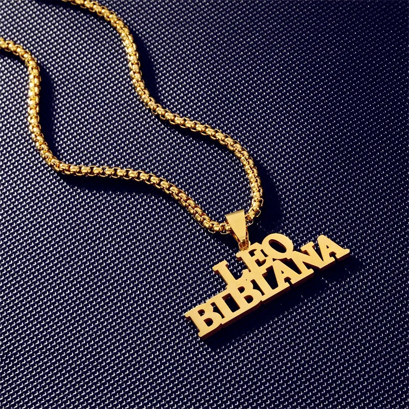 Мужская цепочка из нержавеющей стали с подвеской в стиле панк | Украшения и