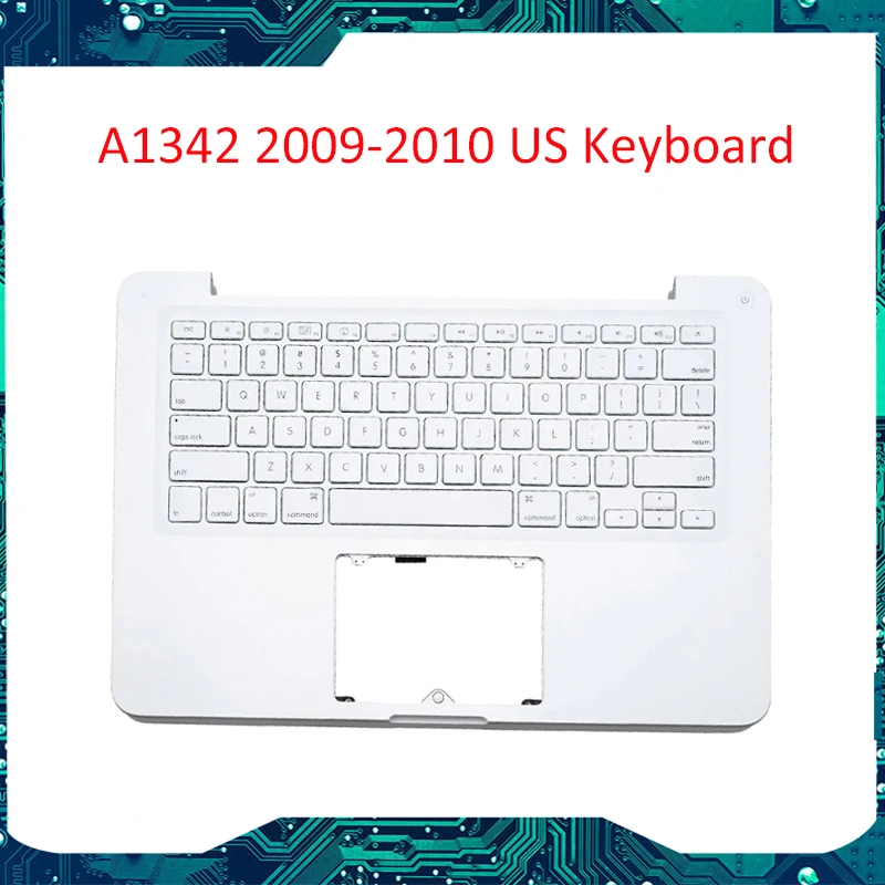 Новинка чехол с верхней крышкой для рук клавиатурой США MacBook 2009 2010 a1342 806-0468 818-1098