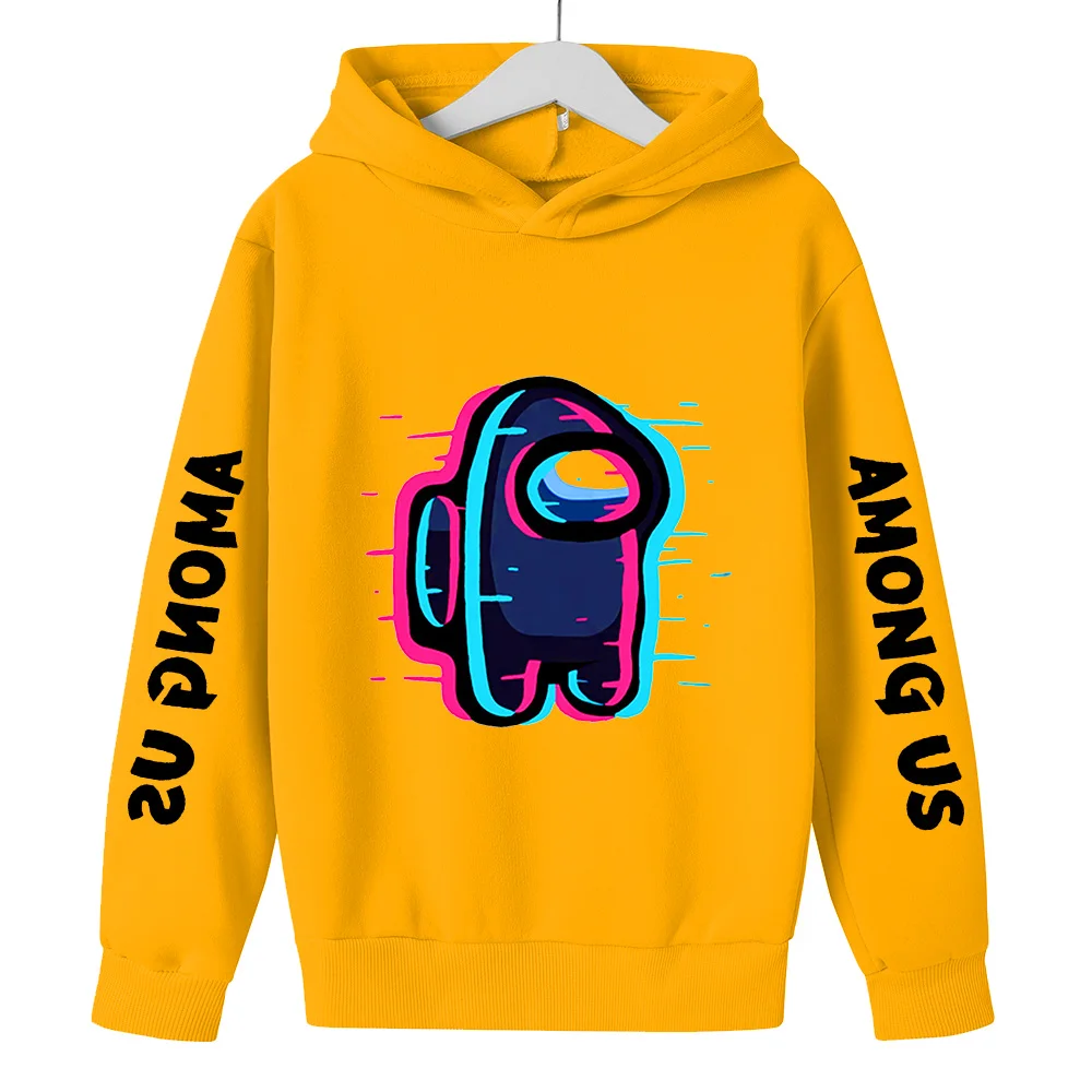 

Hot Game Boys Hoodie Kids Clothes Funny Amongus Hoodies For Teen Girls 3-14y Baby Sweatshirt Children Costume