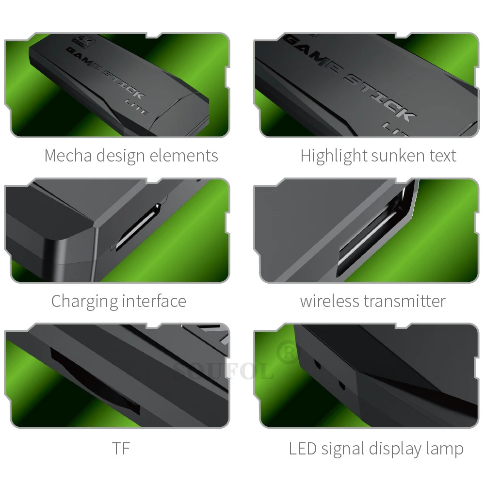 Игровая консоль 4K Ultra двойной геймпад для PS1/GBA Ретро ТВ Dendy игровая HD-OUT 64 ГБ 10000 игр