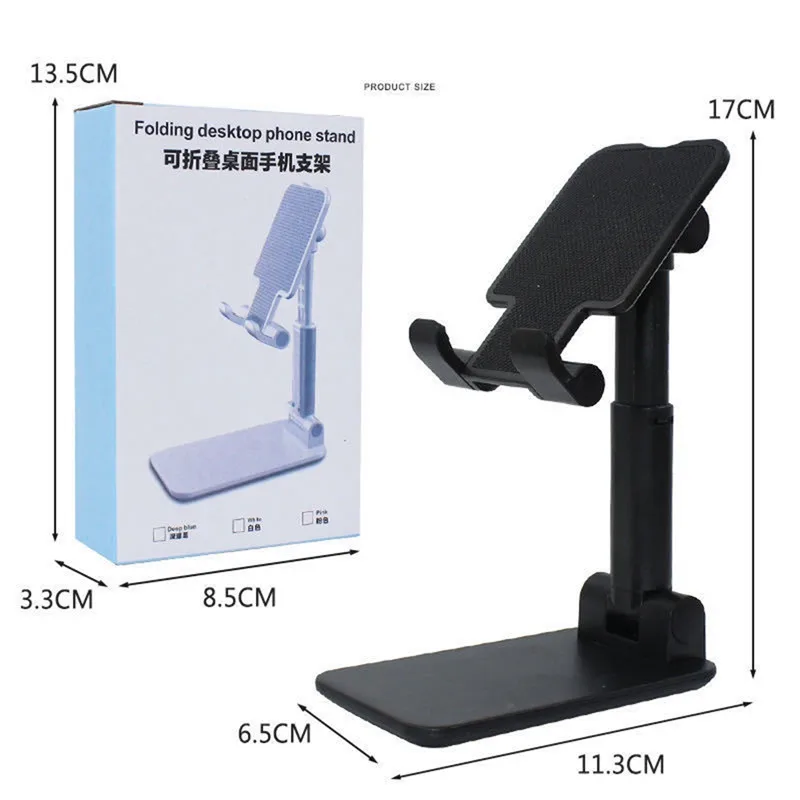 

Adjustable Cell Phone Stand, Portable Desk Tablet Holder Mount, Compatible with Smart Phone/Tablet/iPad